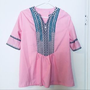 African motive blouse